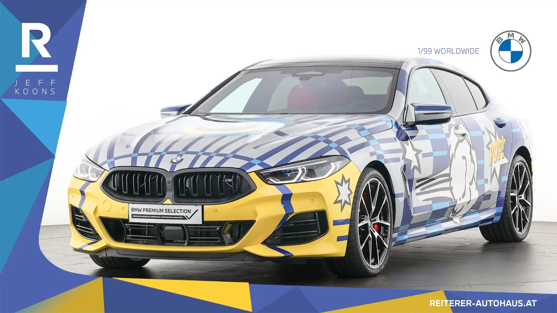 BMW M850 M850i xDrive *JEFF KOONS* Blau - 1