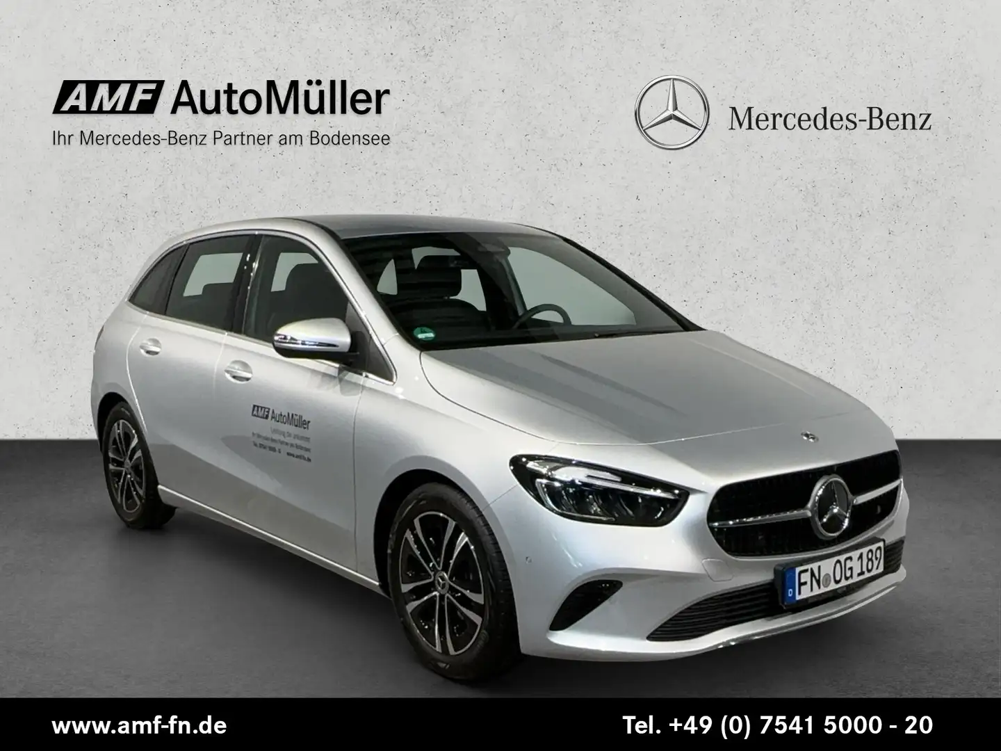 Mercedes-Benz B 180 B 180 d Progressive AUTOM.+KAMERA+LED+MBUX+EASY+ Silber - 1