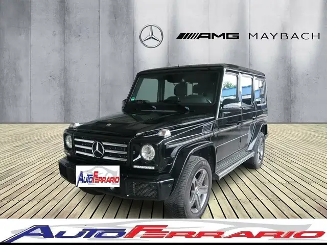 Mercedes-Benz G 350 PELLE NERA NAVY SENS PARK GANCIO TRAINO