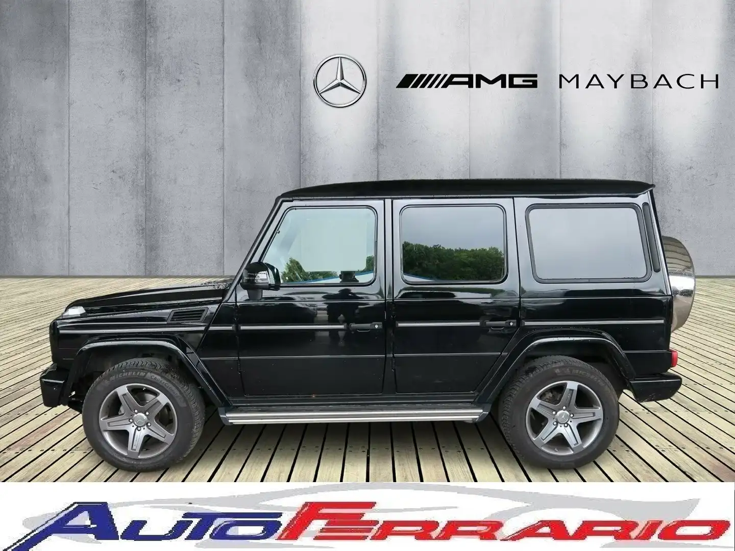 Mercedes-Benz G 350 PELLE NERA NAVY SENS PARK GANCIO TRAINO Nero - 2