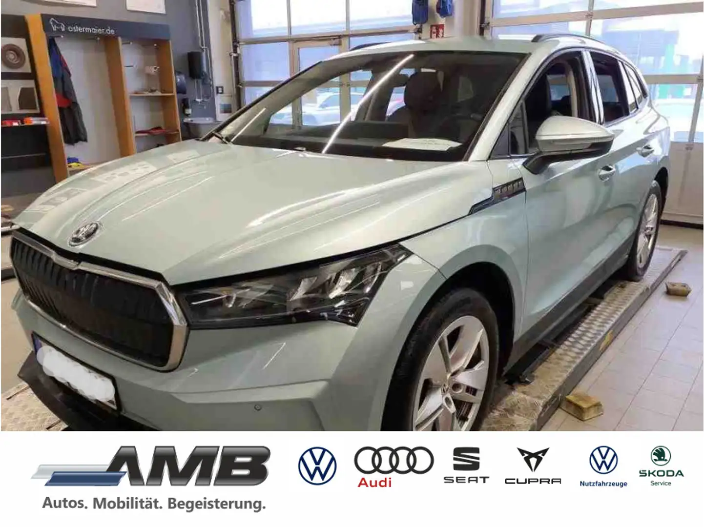 Skoda Enyaq 50 Loft/LED/ACC/Navi/Sitzhzg/RFKamera Silber - 1