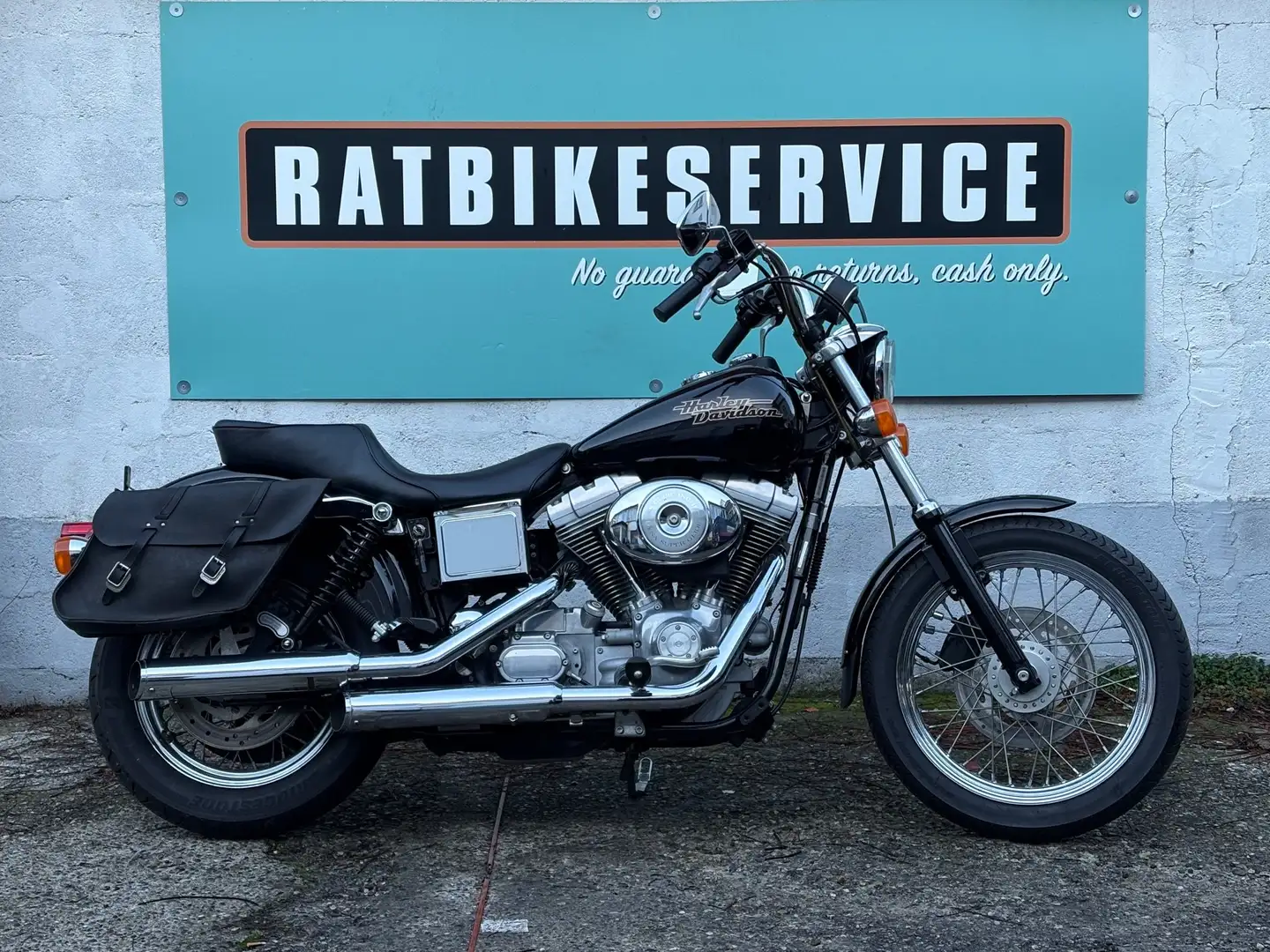 Harley-Davidson Dyna Super Glide Carburatore 1450 Europea 10000km CARFAX Nero - 1