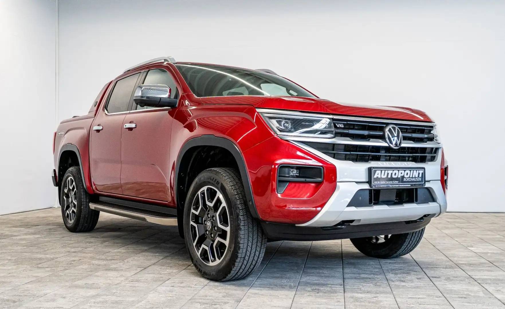 Volkswagen Amarok 3.0TDI V6 AVENTURA °Rollo°Leder°AHK° Красный - 1