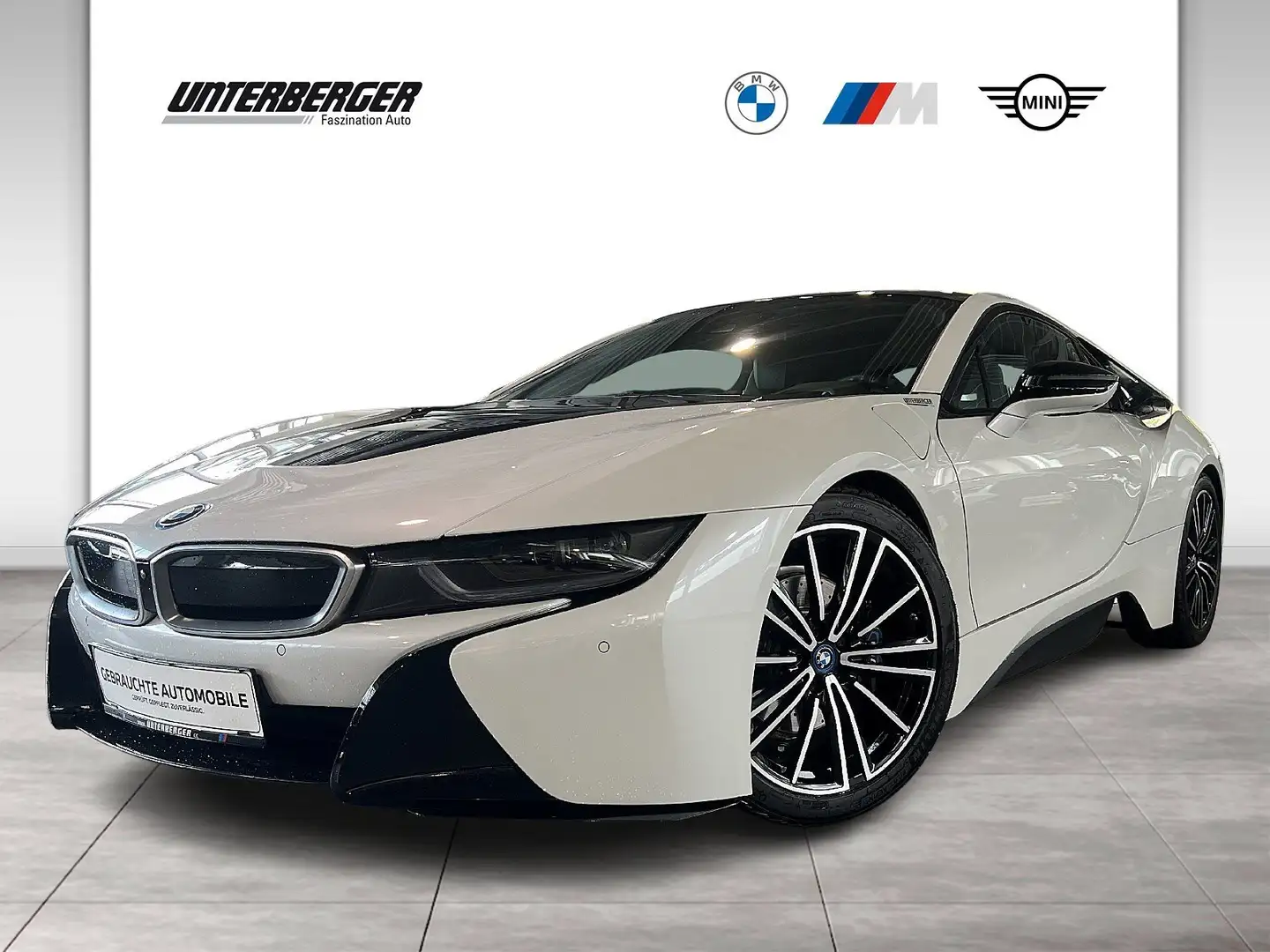 BMW i8 Head-Up HK HiFi DAB LED Navi Prof. Shz PDC Weiß - 1