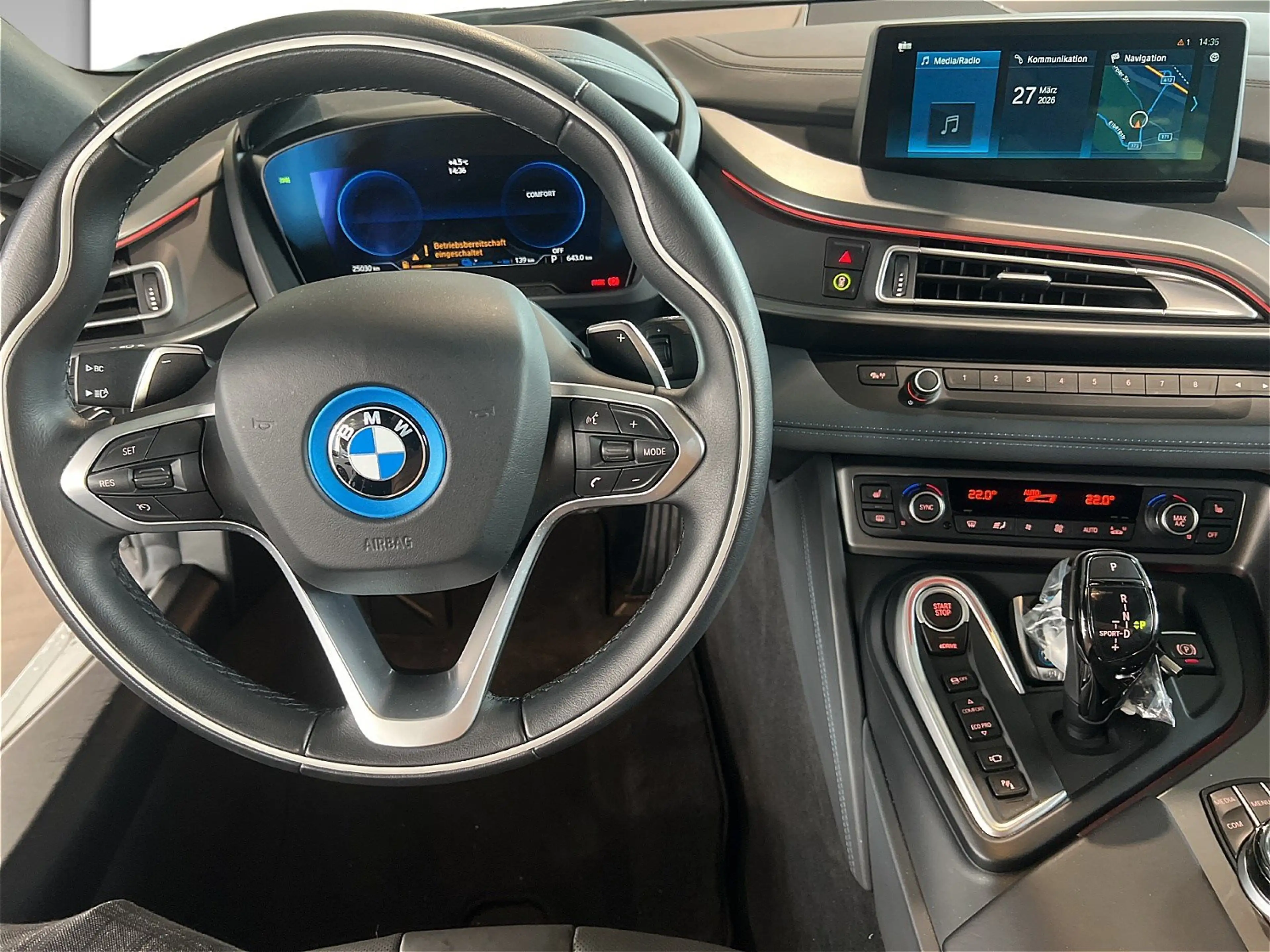 BMW i8 Head-Up HK HiFi DAB LED Navi Prof. Shz PDC — photo 8