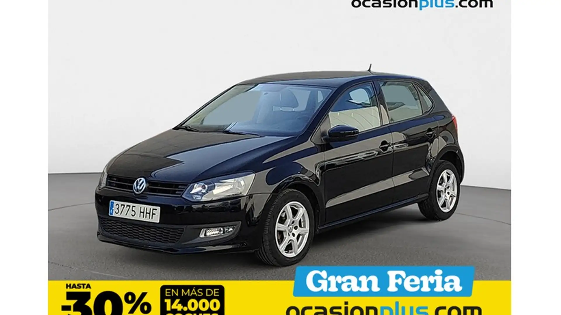 Volkswagen Polo 1.6TDI Advance 90 Zwart - 1