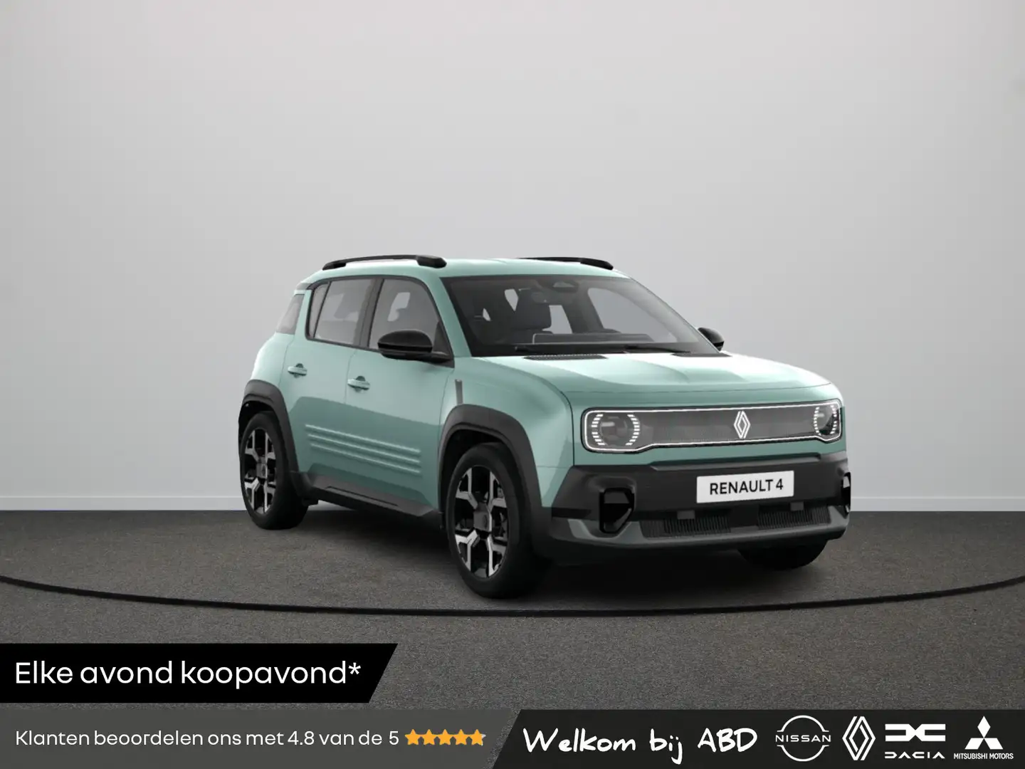 Renault R 4 Techno Comfort range | Achteruitrijcamera | Elektr Verde - 1
