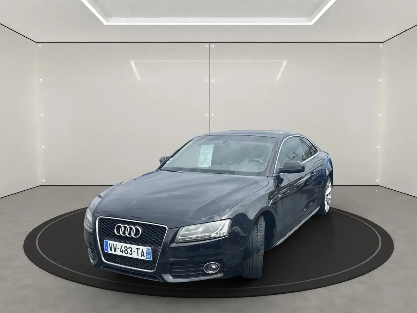 Audi A5 2.0 TFSI 180CH S LINE MULTITRONIC Zwart - 1