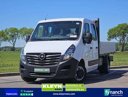 Opel Movano 2.3 DUB.Cab Open-Laadbak