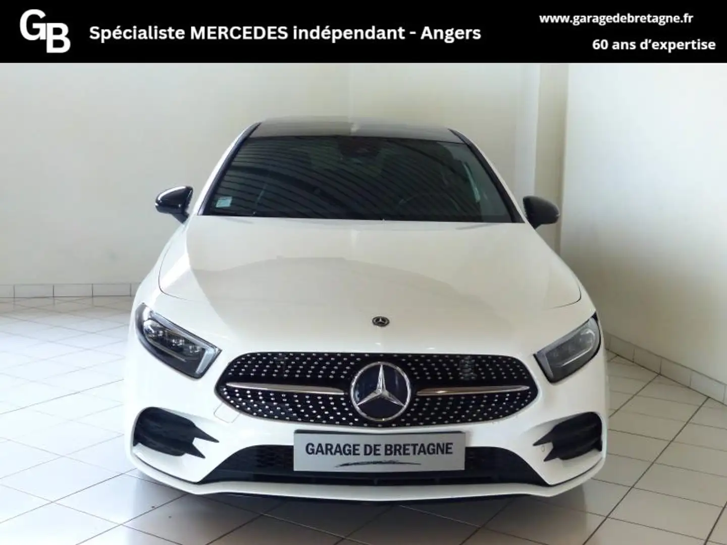 Mercedes-Benz A 200 200 163ch AMG Line 7G-DCT Blanc - 2