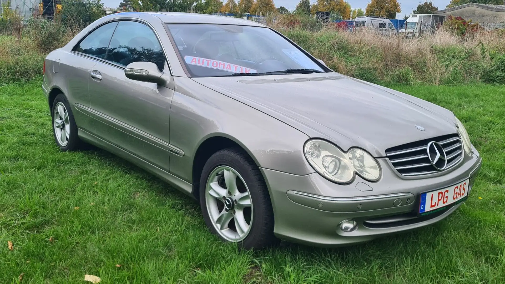 Mercedes-Benz CLK 200 Kompressor *LPG-GAS*GSHD*MAL*LM*Bi-Xenon Silber - 1