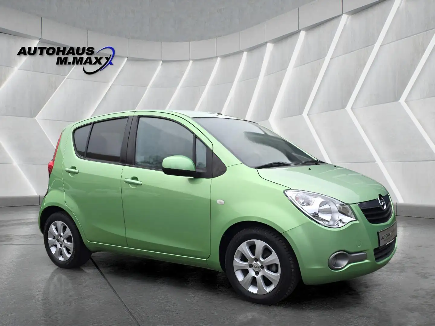 Opel Agila B Edition*Automatik*Klimaanlage*2.Hand Grün - 1