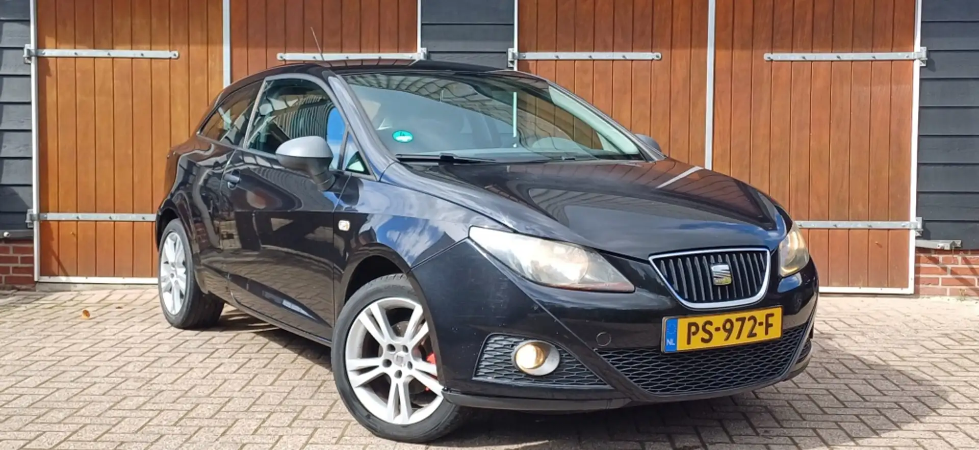 SEAT Ibiza SC 1.2 Reference, Export, Opknapper, Airco Nero - 1
