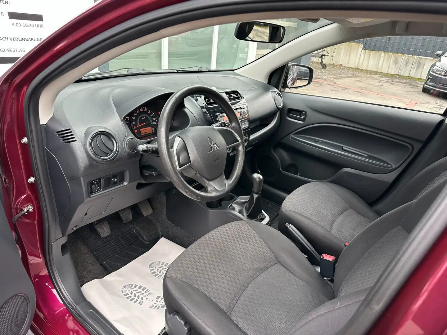 Mitsubishi Space Star *Zv*Klima*1HAND*Scheckheft*HuNEU* Piros - 2