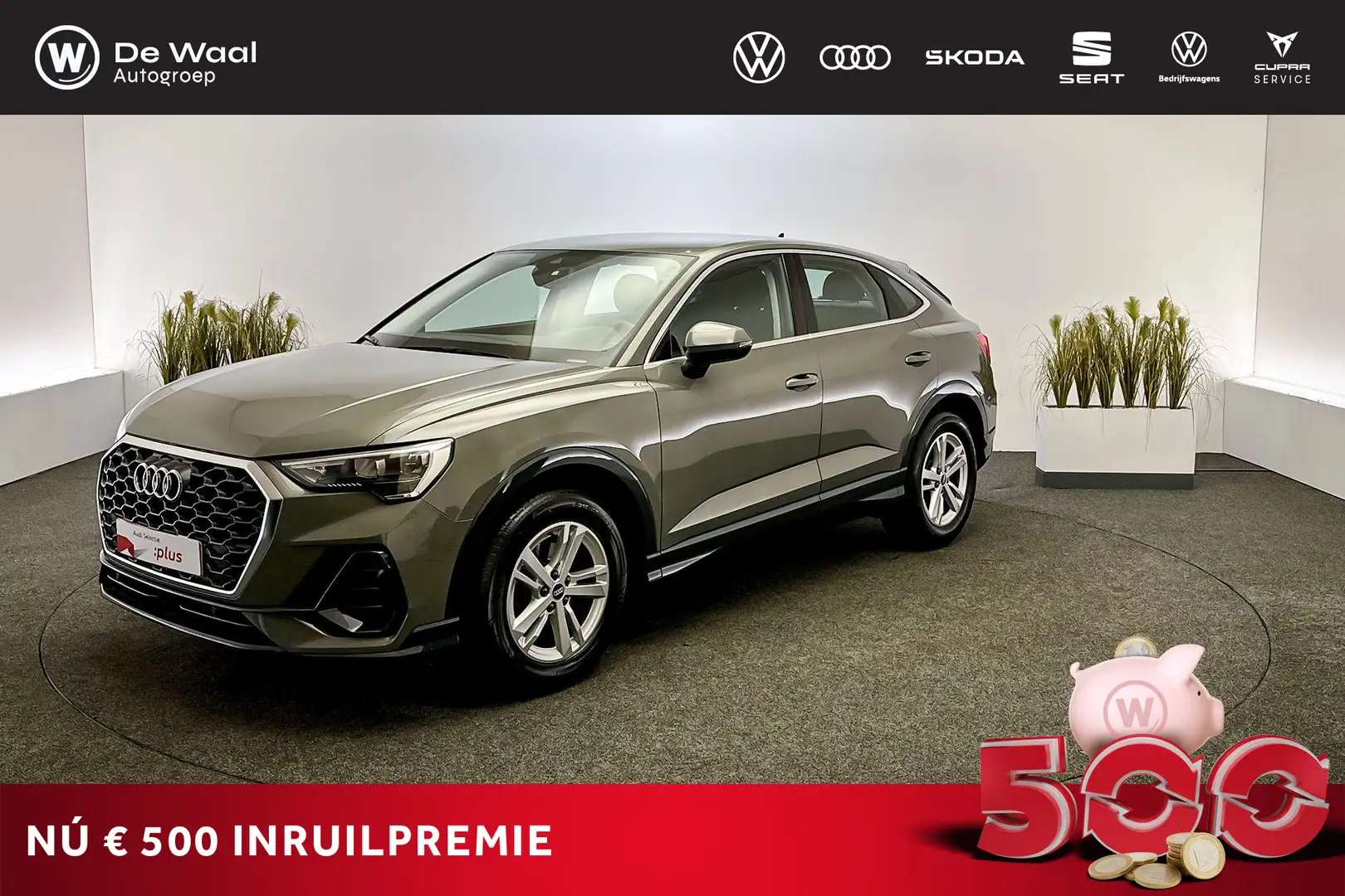 Audi Q3 Sportback 35 TFSI 150pk Pro Line | Cruise Control, Grijs - 1
