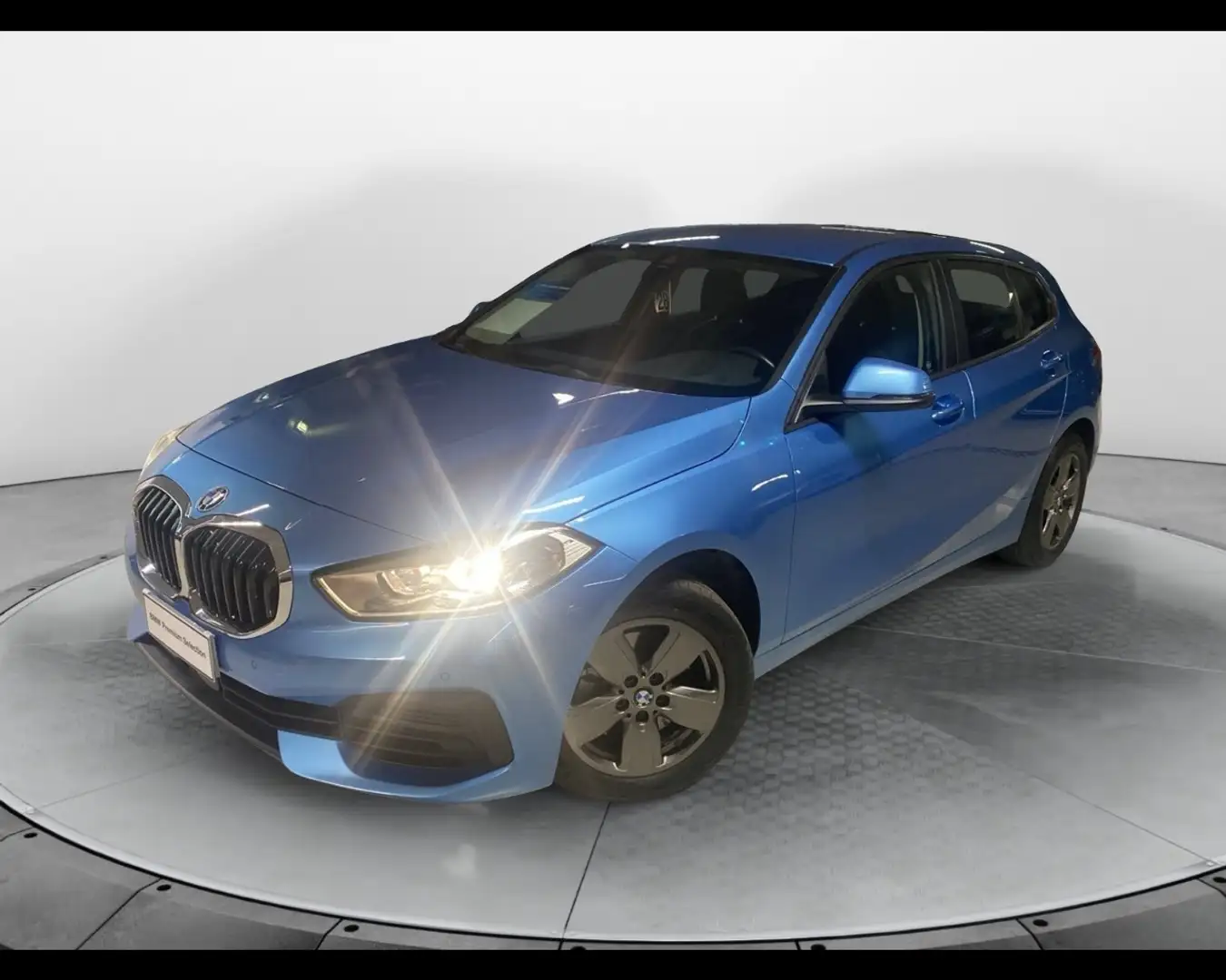 BMW 116 d Advantage auto Azul - 1