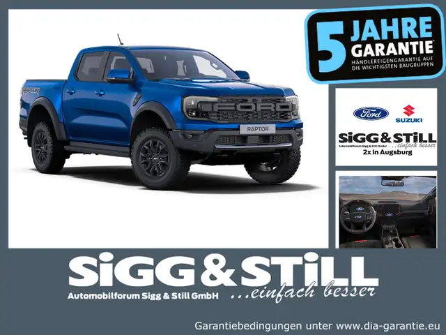 Ford Ranger Raptor 3.0 DoKa e-4WD NAVI*IACC*B&O*360°