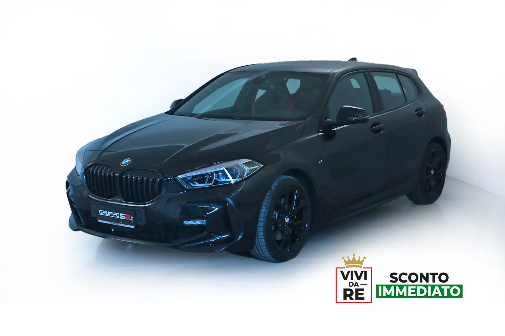 BMW 118 118i 5p. Colorvision Edition MSPORT *SCONTO IMMED Schwarz - 1