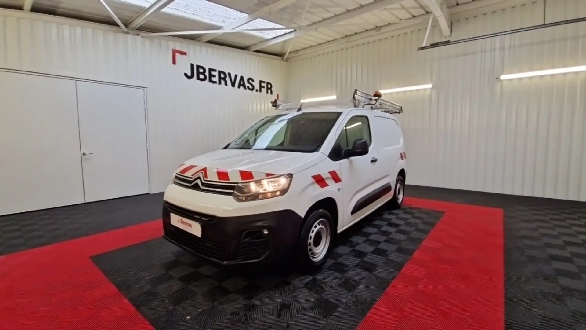 Citroen Berlingo Taille M 650kg BlueHDi 100 S&amp;S BVM Club Blanc - 1