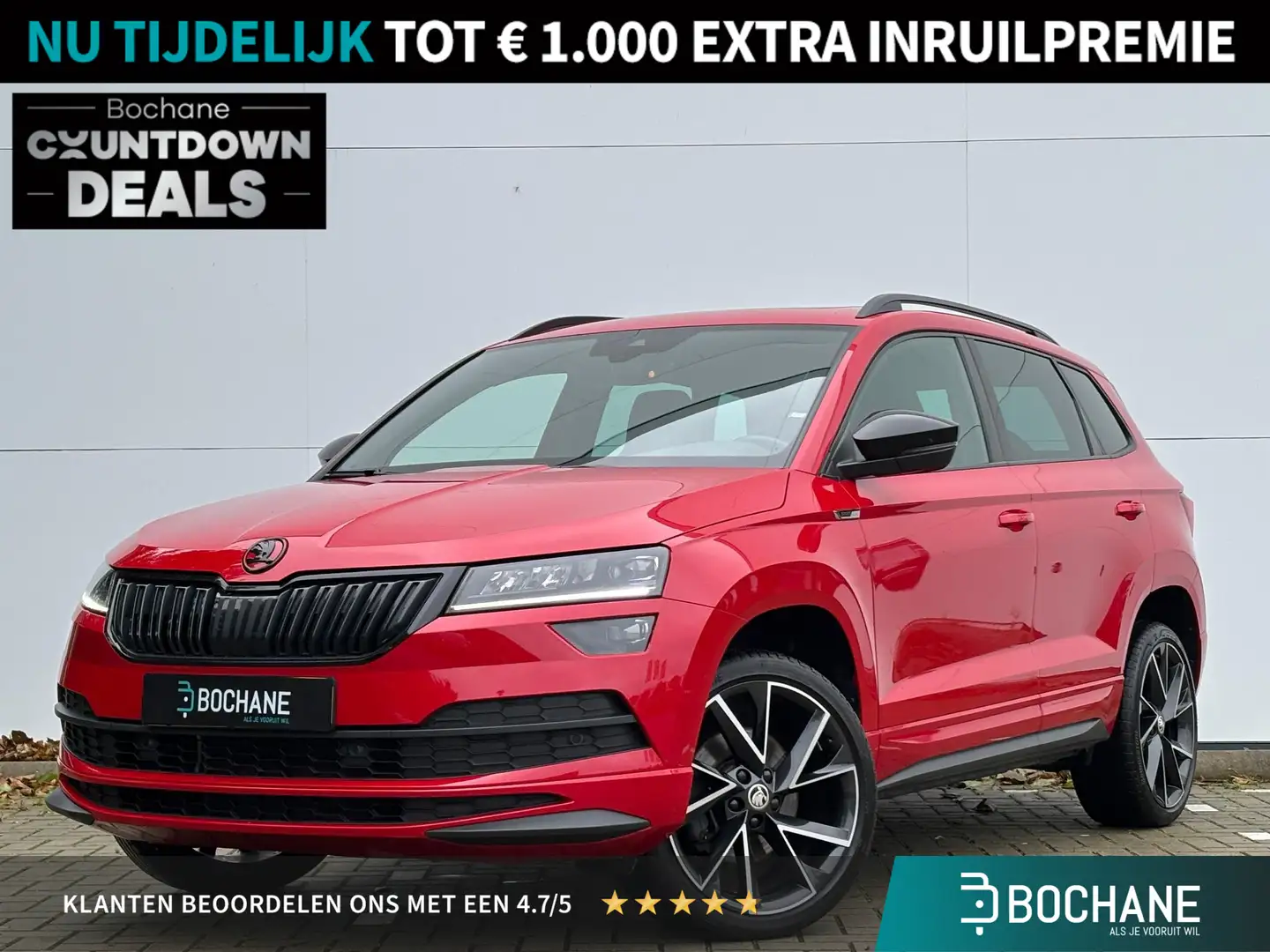 Skoda Karoq 1.5 TSI ACT Sportline Business | Panoramadak | Cam Rood - 1