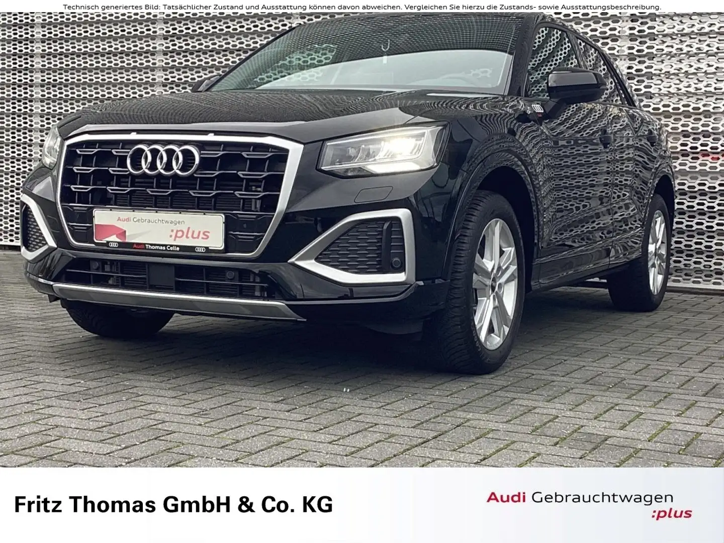 Audi Q2 35 TFSI S tronic advanced LED Navi ACC SHZ Noir - 1