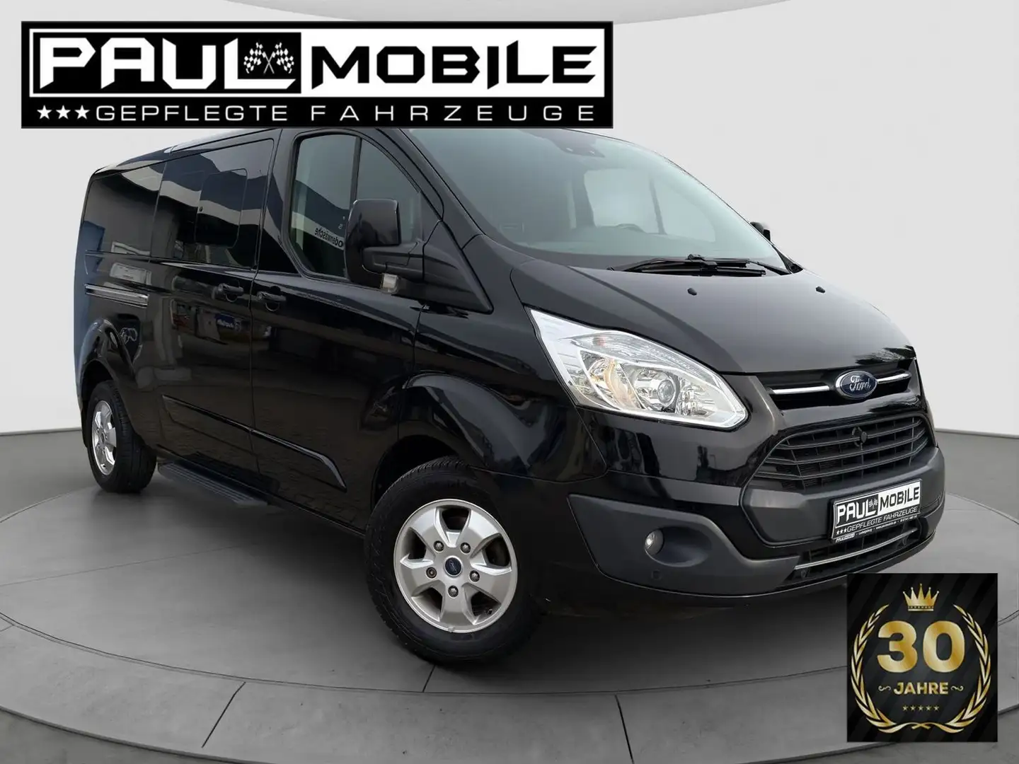 Ford Tourneo Custom 310 L2 Titanium 8- Sitzer SHZ AHK Noir - 1