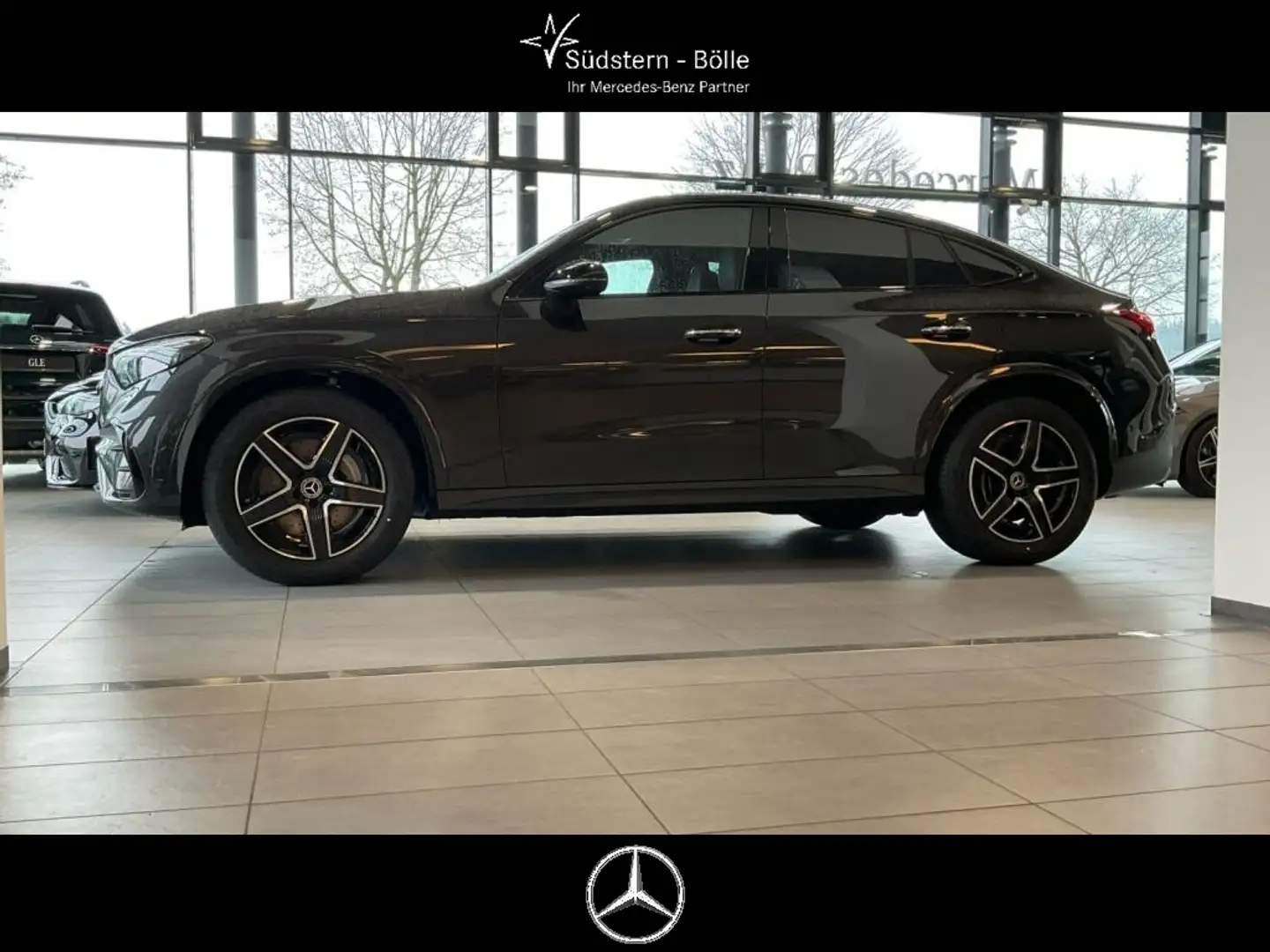 Mercedes-Benz GLC 450 d 4M Coupe +AMG+DISTRO+NAVI+PANO-DACH Gris - 2