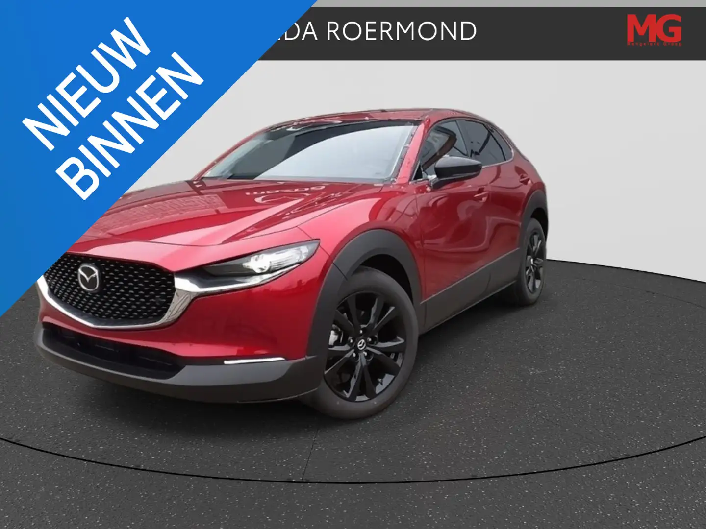 Mazda CX-30 2.5 e-SkyActiv-G M Hybrid Homura Automaat Mengeler Rood - 1
