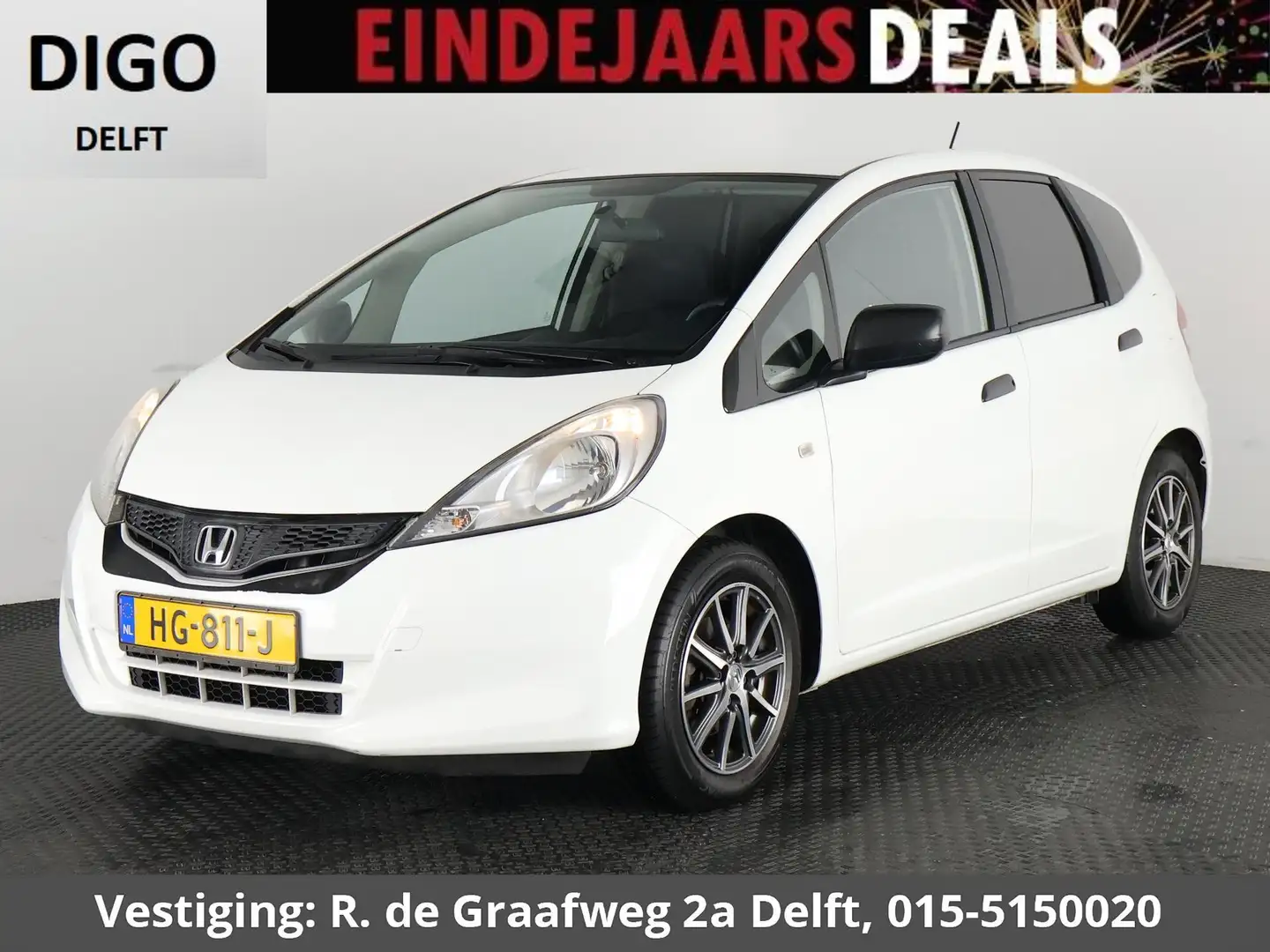 Honda Jazz 1.2 Cool | Airco | Trekhaak | Elektrische ramen | Bílá - 1