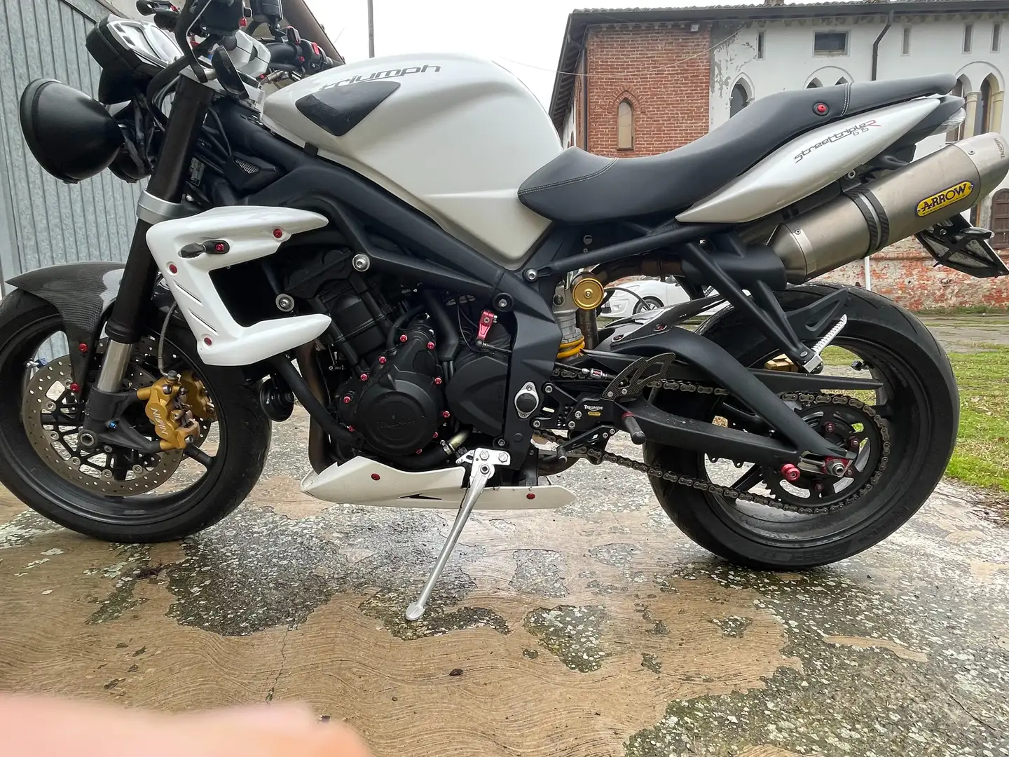 Triumph Street Triple R Alb - 1
