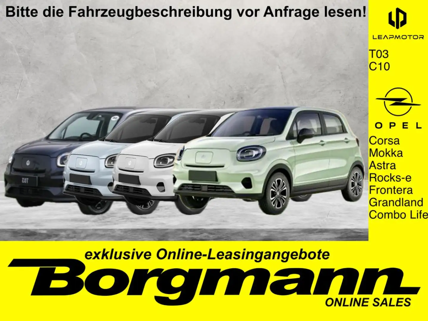 Leapmotor T03 - konfigurierbar - FRÜHLINGSAKTION Grün - 1