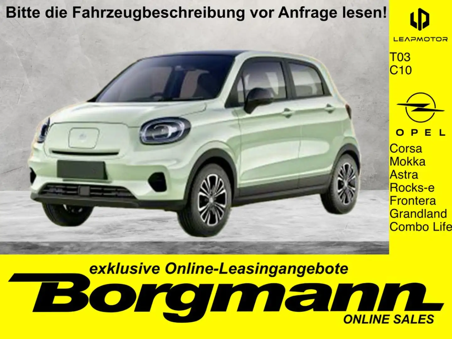Leapmotor T03 - konfigurierbar - FRÜHLINGSAKTION Grün - 2