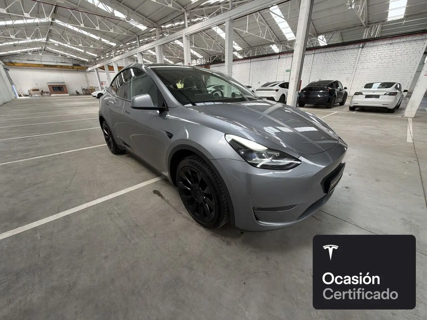Tesla Model Y Long Range AWD Plateado - 2