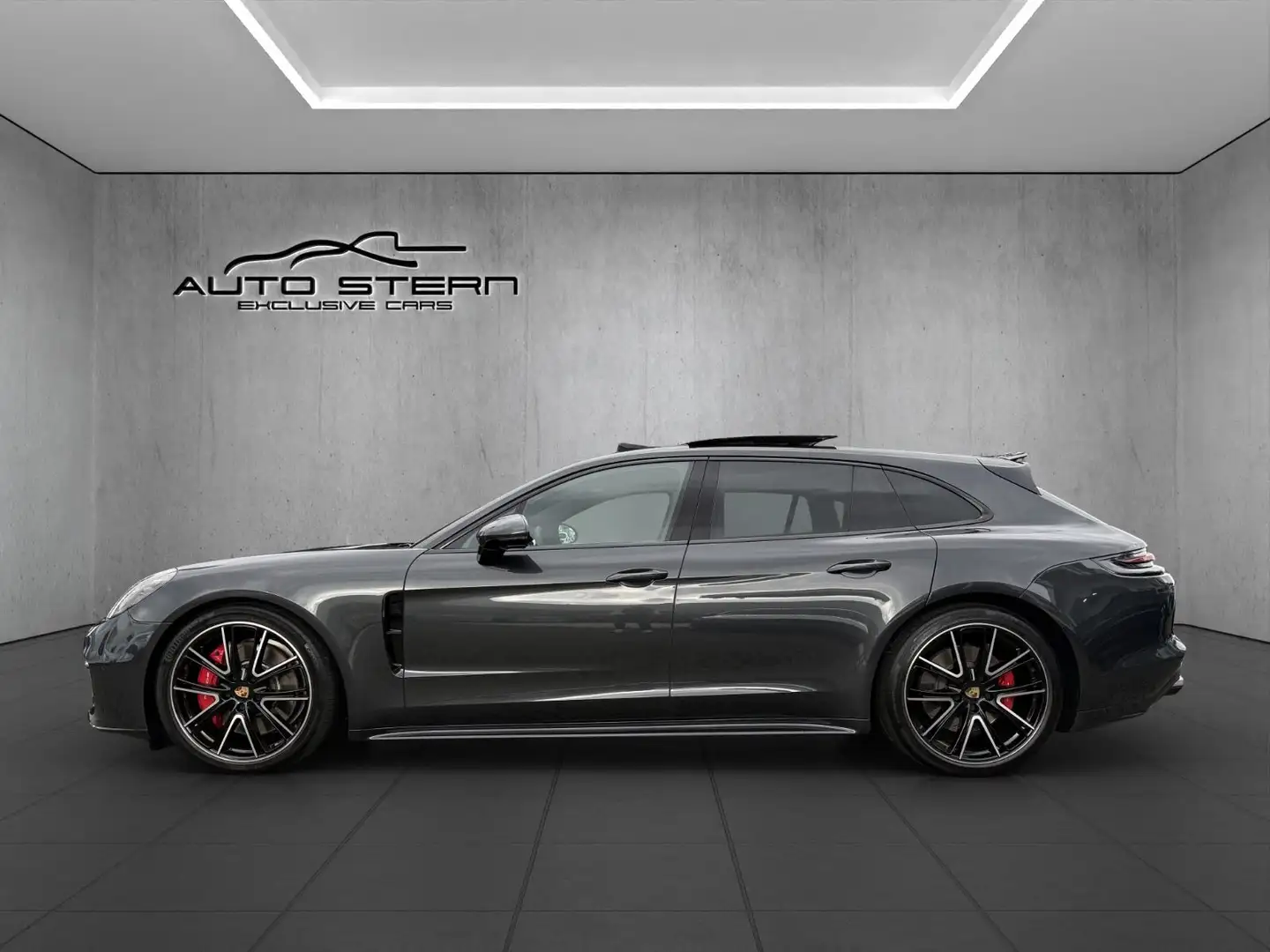 Porsche Panamera GTS Sport Turismo PDLS+ MATRIX PANORAMA Gris - 2