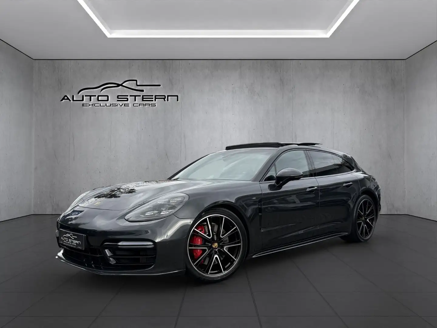 Porsche Panamera GTS Sport Turismo PDLS+ MATRIX PANORAMA Gris - 1