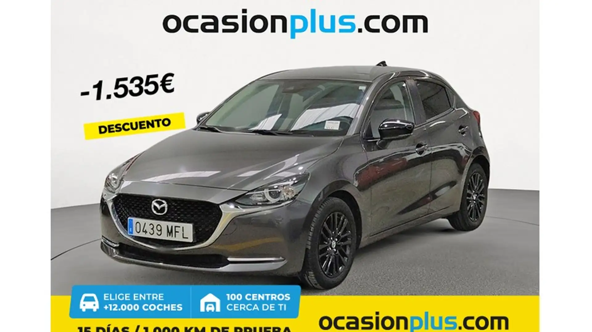 Mazda 2 1.5 Skyactiv-g Evolution 55kW Gris - 1