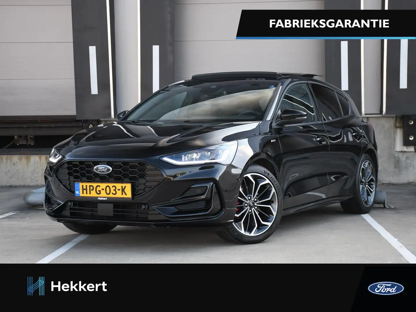 Ford Focus ST Line X 1.0 EcoBoost Hybrid 155pk Automaat SCHUI Negro - 1