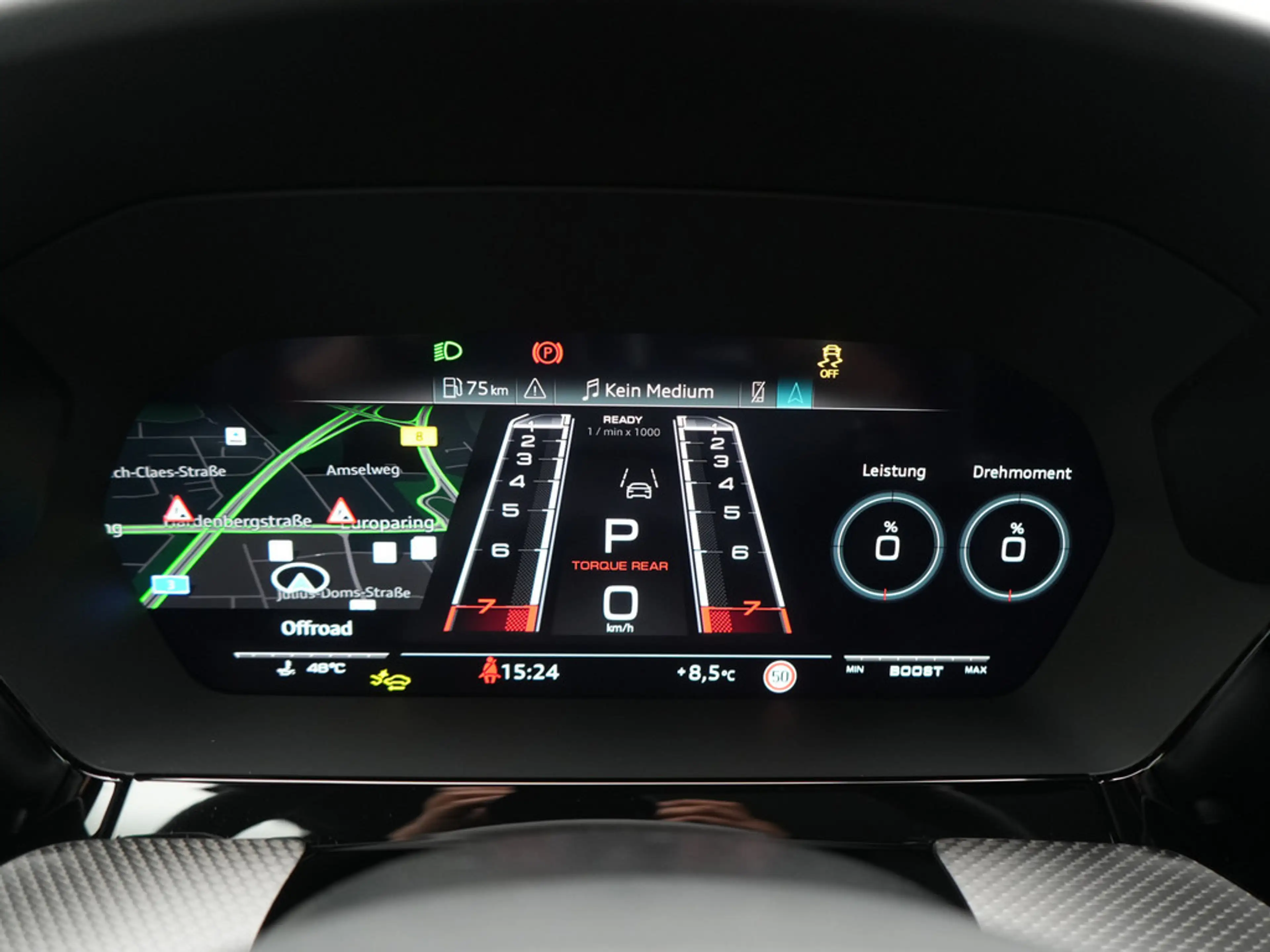 Audi RS3 MATRIX LEDER-WABE CARBONSPOILER NAVI VIRT PD — photo 13
