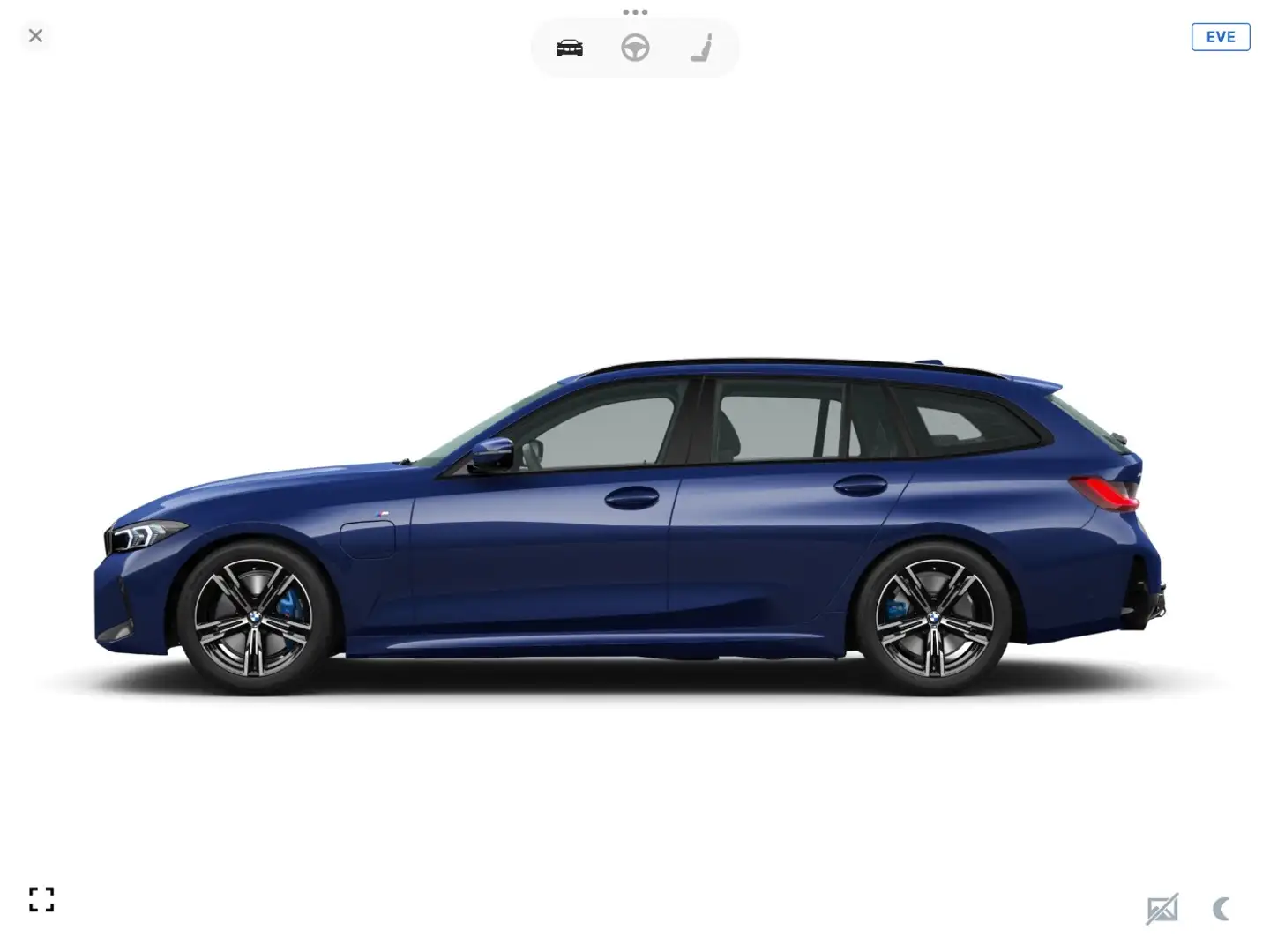 BMW 330 e xDrive Tour. M Sportpaket NaviProf*Harman* Bleu - 2