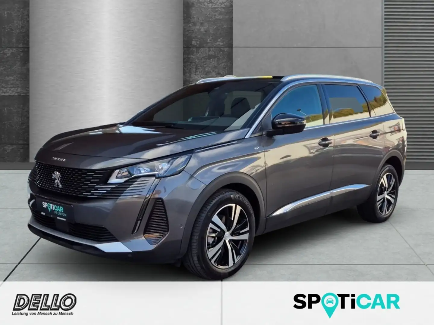 Peugeot 5008 GT PureTech AUT 7-Sitzer Navi Digitales Cockpit LE Grau - 1