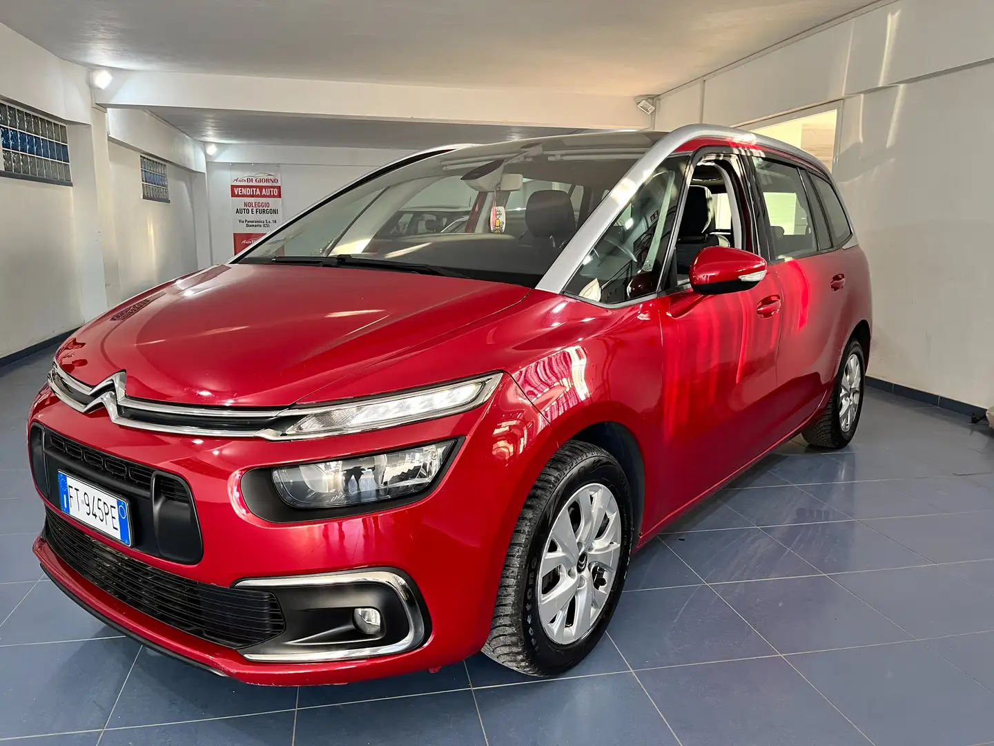 Citroen Grand C4 SpaceTourer BLUEHDI Rojo - 1