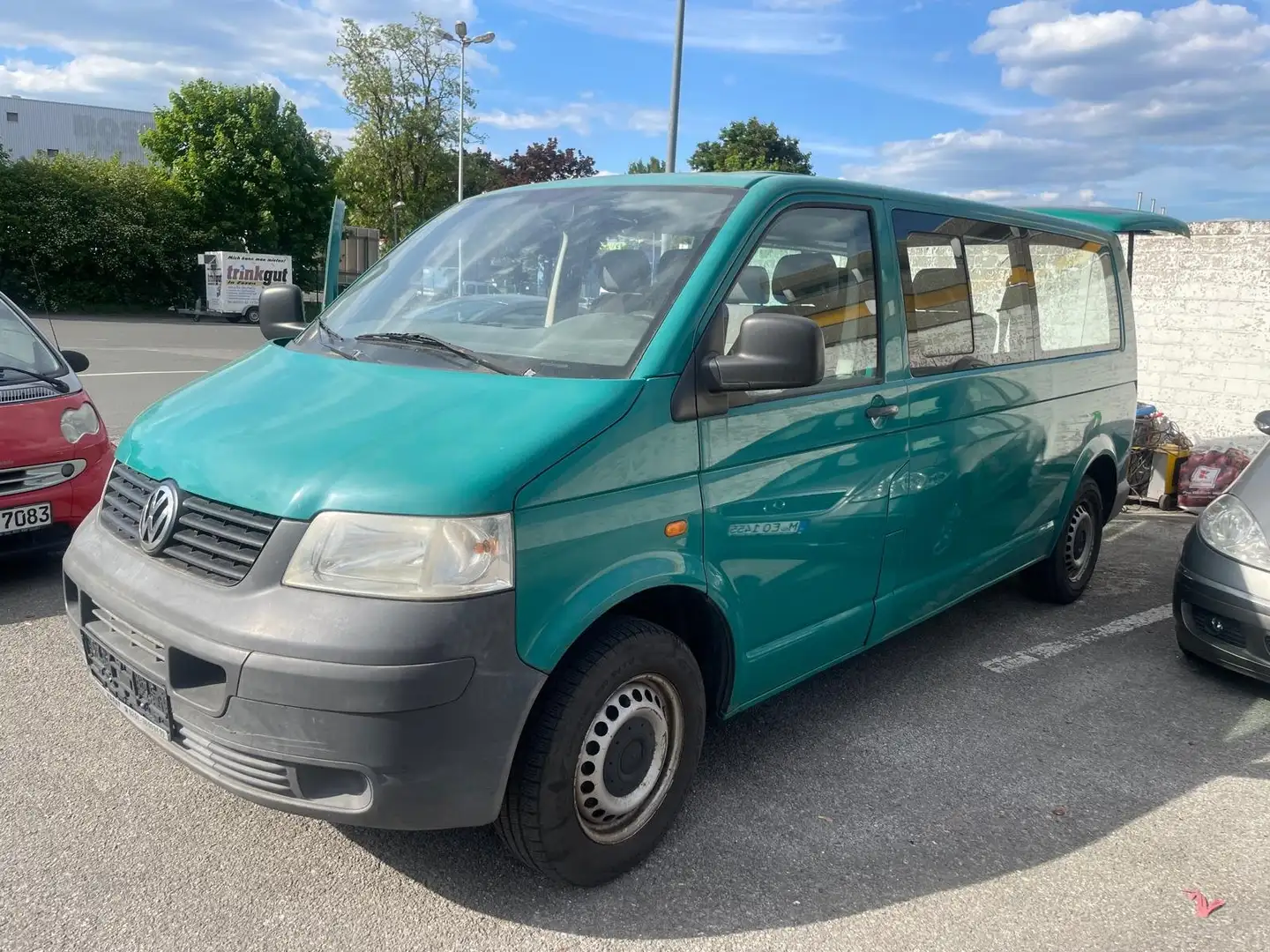Volkswagen T5 Caravelle Caravelle Lang (5-Si.) DPF Zielony - 1
