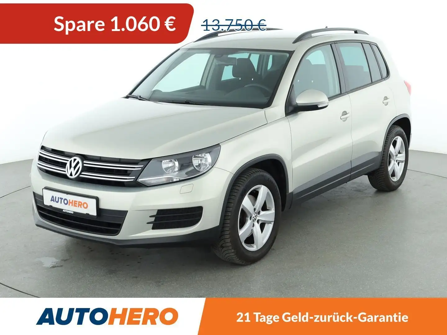 Volkswagen Tiguan 2.0 TDI Trend & Fun BlueMotion Tech *PDC*SHZ* Argent - 1