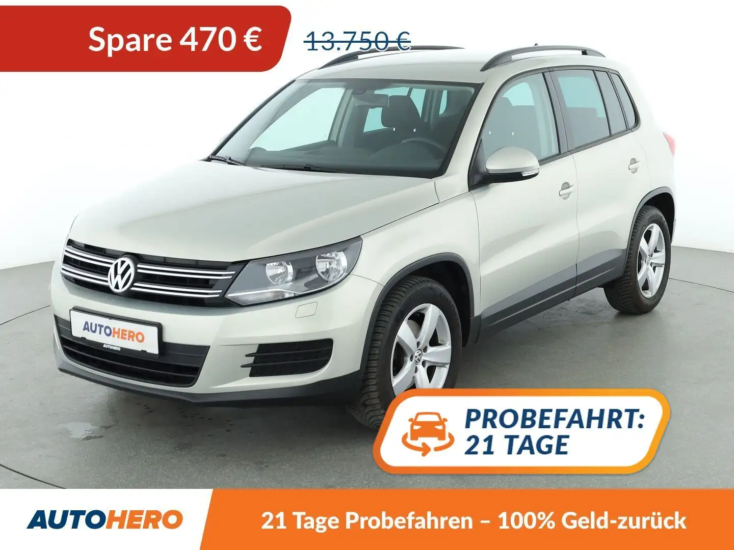 Volkswagen Tiguan 2.0 TDI Trend & Fun BlueMotion Tech *PDC*SHZ* Silber - 1