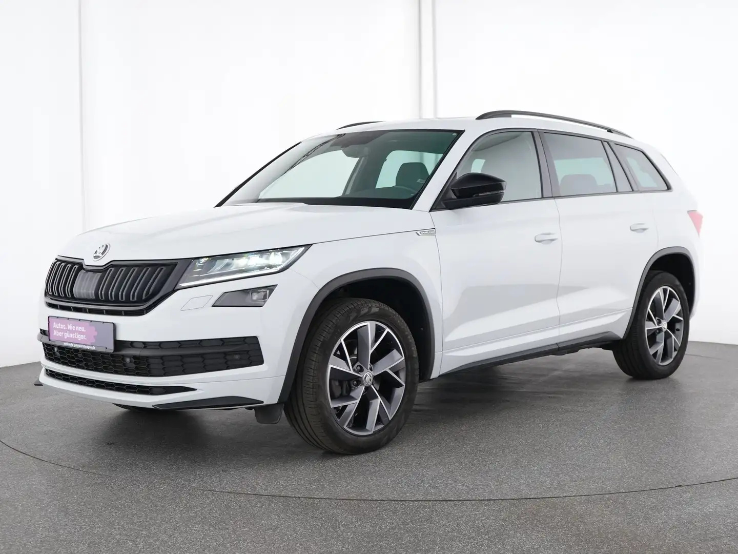 Skoda Kodiaq Sportline Panorama|Navi|Kamera|ACC|AHK|LED Blanc - 2