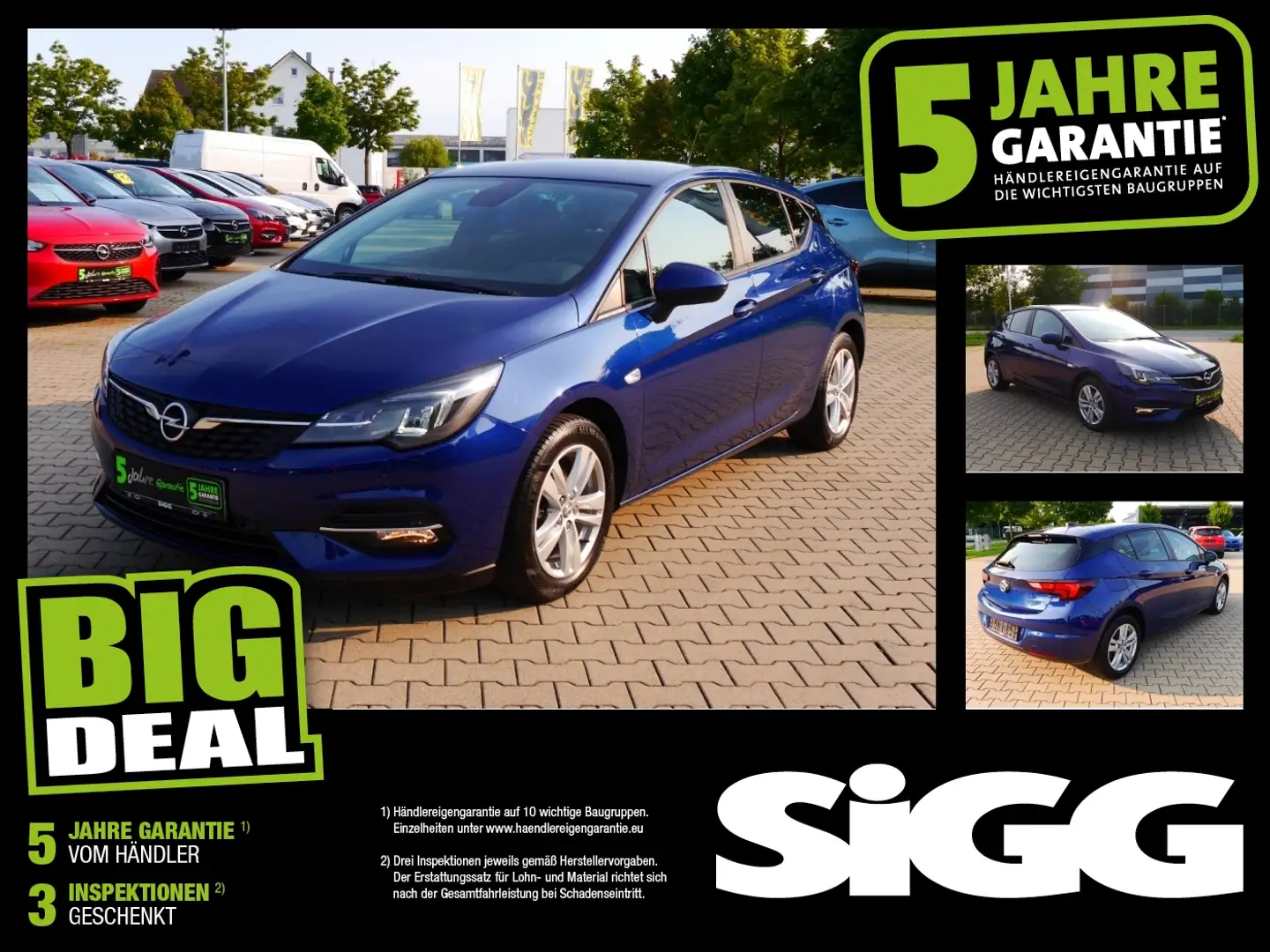 Opel Astra Edition **NEUER MOTOR im Juli 2025** Niebieski - 1