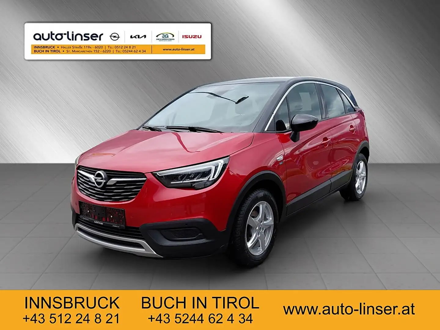Opel Crossland X 1,2 Turbo ECOTEC Opel 2020 St./St Rot - 1