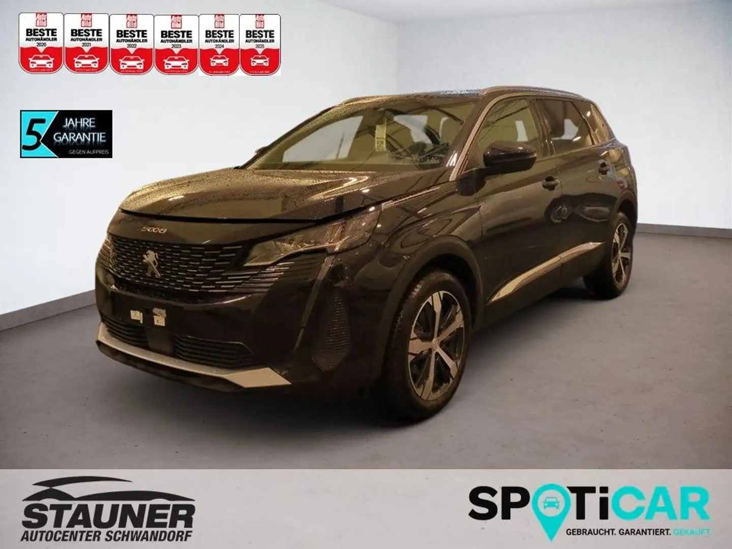 Peugeot 5008 Allure Pack BlueHDi AT8*7 SITZER*KAMERA* Black - 1