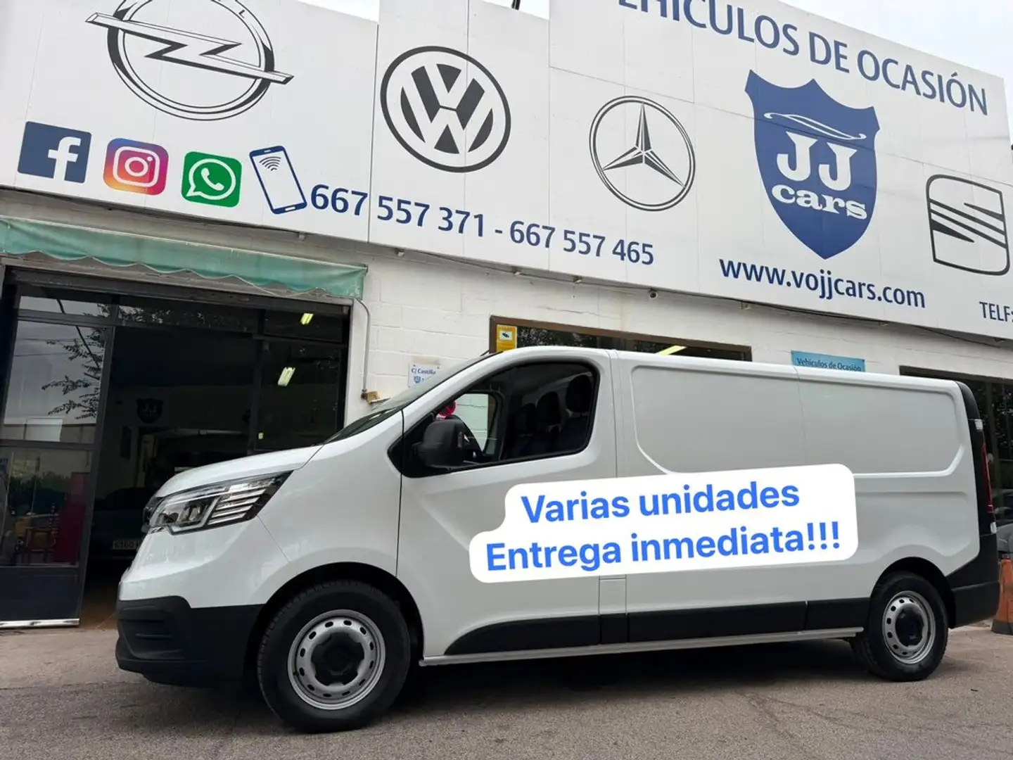 Renault Trafic Furgón L1H1 BluedCi 81kW Blanco - 1