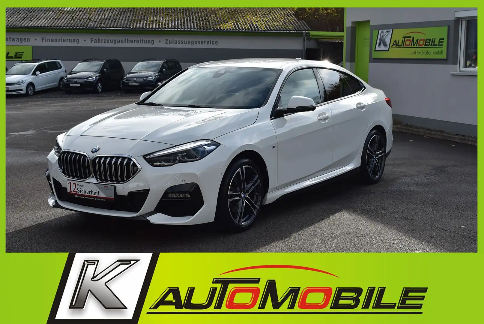 BMW 218i Gran Coupé M Sport LED+ACC Head-Up+Kamera Weiß - 1